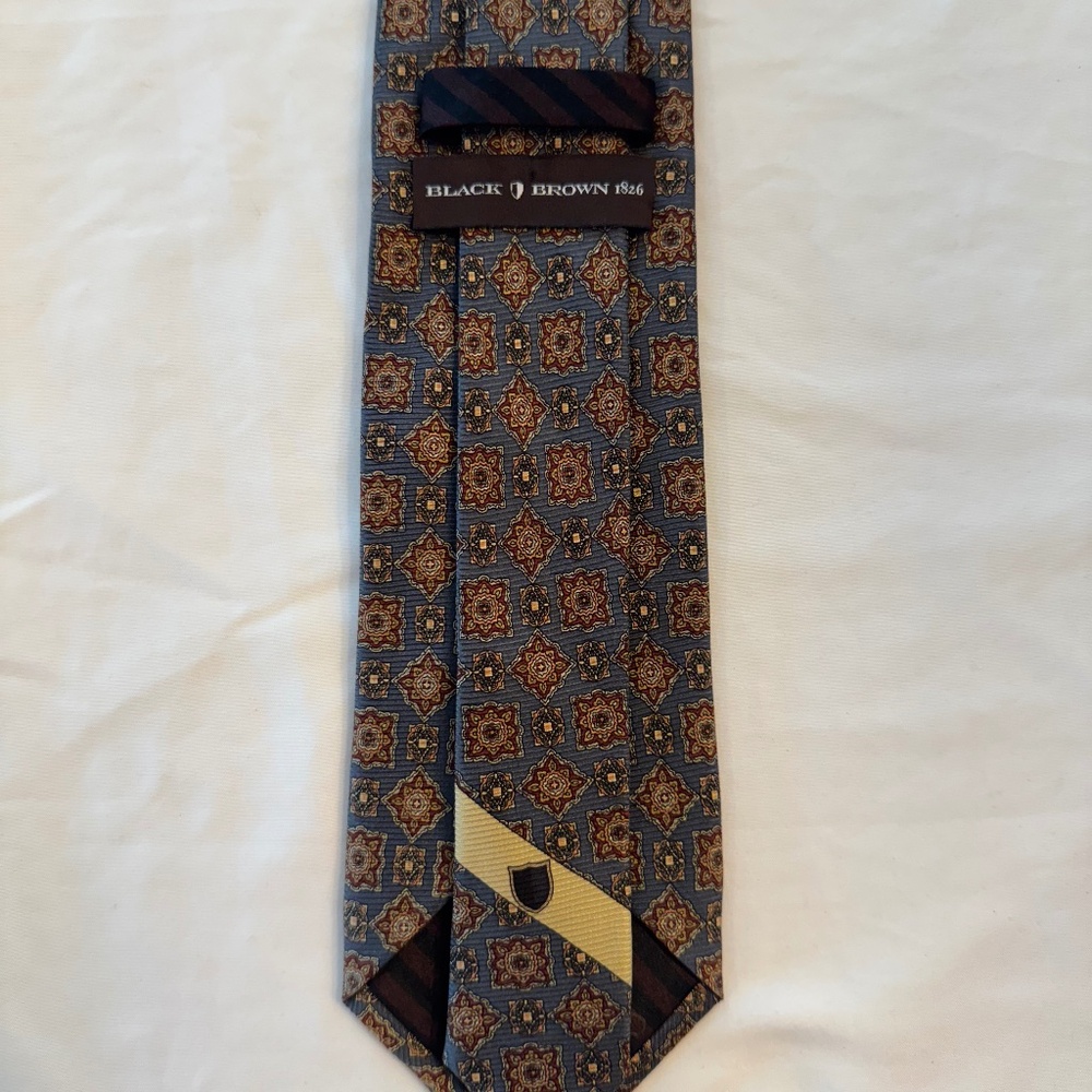 Black Brown 1826 necktie